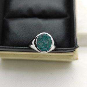 Shop Bloodstone Rings! Intaglio Bloodstone Ring, Gold Gemstone Ring, Engraved Signet Ring, Coat of Arms Ring, Bloodstone Signet Ring, Family Crest Ring, Men Ring | Natural genuine Bloodstone rings, simple unique handcrafted gemstone rings. #rings #jewelry #shopping #gift #handmade #fashion #style #affiliate #ad