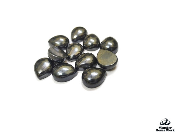 Natural Hematite Calibrated Size 3x5mm-20x30mm Oval Cabochon Loose Gemstone 3x5,4x6,5x7,6x8,8x10,10x12,10x14,12x16,15x20,20x30mm.