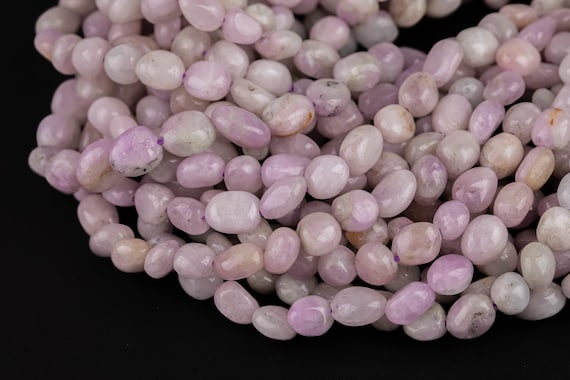 Natural Kunzite Nuggets Beads -16 Inch Strand - Wholesale Pricing Aaa Quality- Full 16 Inch Strand Gemstone Beads