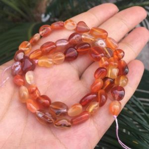 Shop Onyx Chip & Nugget Beads! Natural Red Agate Bead Freeform Beads 6mm – 10mm Red Onyx Nugget Beads 15 inches Strand for Making Jewelry | Natural genuine chip Onyx beads for beading and jewelry making.  #jewelry #beads #beadedjewelry #diyjewelry #jewelrymaking #beadstore #beading #affiliate #ad