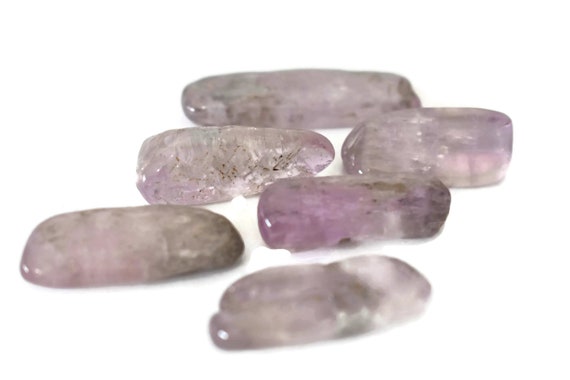 Pink Lilac Kunzite Natural Tumbled Stone Wand Crystal Chakra Healing Quartz 1 Xlarge
