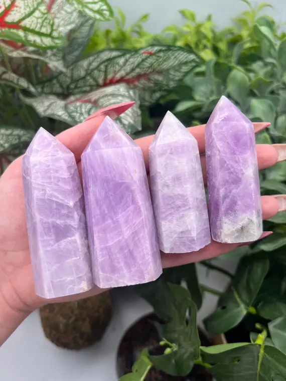 Rare High Quality Kunzite Crystal Point/tower (qty: 1) (lot 1)