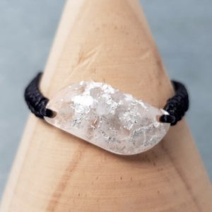 Celestite Glow-in-the-Dark Orgonite Bracelet – Luck & Healing Energy Amulet, Spiritual Growth Talisman | Natural genuine Gemstone bracelets. Buy crystal jewelry, handmade handcrafted artisan jewelry for women.  Unique handmade gift ideas. #jewelry #beadedbracelets #beadedjewelry #gift #shopping #handmadejewelry #fashion #style #product #bracelets #affiliate #ad