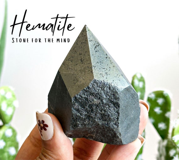 Raw Hematite Points, Top Polish Hematite Points, Crystal For Students, Hematite Points, Hematite Polished Point, Hematite Raw Hematite