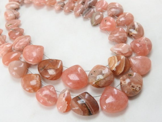 Rhodochrosite Smooth Teardrop/handmade/loose Stone,bead/for Making Jewelry/6inch 13x3 To 7x6mm Approx/100%natural/ Bsj