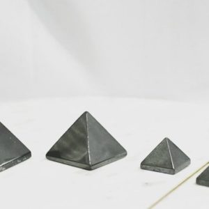 Small Hematite Pyramids | Natural genuine stones & crystals in various shapes & sizes. Buy raw cut, tumbled, or polished gemstones for making jewelry or crystal healing energy vibration raising reiki stones. #crystals #gemstones #crystalhealing #crystalsandgemstones #energyhealing #affiliate #ad