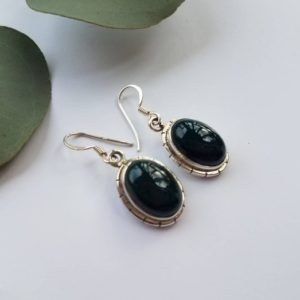 Shop Bloodstone Earrings! Sterling Silver Bloodstone Earrings | Natural genuine Bloodstone earrings. Buy crystal jewelry, handmade handcrafted artisan jewelry for women.  Unique handmade gift ideas. #jewelry #beadedearrings #beadedjewelry #gift #shopping #handmadejewelry #fashion #style #product #earrings #affiliate #ad