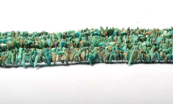 Turquoise Beads, Turquoise Raw Beads 8 Inch Strand 4-7 Mm Beads Uneven Shape Drilled Turquoise Beads Turquoise Raw Beads For Jewelry Making