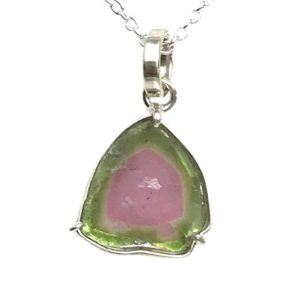 Shop Watermelon Tourmaline Pendants! Watermelon tourmaline pendant- tourmaline pendant – tourmaline-gift for her-August birthstone-crystal pendant | Natural genuine Watermelon Tourmaline pendants. Buy crystal jewelry, handmade handcrafted artisan jewelry for women.  Unique handmade gift ideas. #jewelry #beadedpendants #beadedjewelry #gift #shopping #handmadejewelry #fashion #style #product #pendants #affiliate #ad