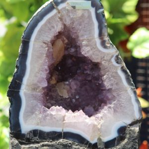 Gorgeous High Quality Brazilian Amethyst Cathedral | Amethyst Geode Cave | Amethyst Cave | Standing Geode Cave | Natural genuine stones & crystals in various shapes & sizes. Buy raw cut, tumbled, or polished gemstones for making jewelry or crystal healing energy vibration raising reiki stones. #crystals #gemstones #crystalhealing #crystalsandgemstones #energyhealing #affiliate #ad