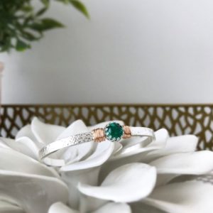 Shop Emerald Bracelets! 2.5 Ct Emerald Deco Cuff | May Birthstone or 20th Anniversary Engraved Gift for Her | 14Kt Gold or Sterling Silver Lab Grown Emerald Cuff | | Natural genuine Emerald bracelets. Buy crystal jewelry, handmade handcrafted artisan jewelry for women.  Unique handmade gift ideas. #jewelry #beadedbracelets #beadedjewelry #gift #shopping #handmadejewelry #fashion #style #product #bracelets #affiliate #ad