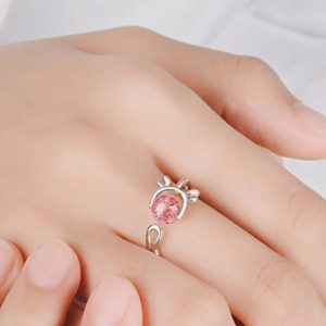 Garnet Ring,925 Silver Ring,Anniversary Gift,Gift For Woman,Wedding Gift,Gemstone Jewelry,Adjustable Ring,Birthday Gift | Natural genuine Array rings, simple unique alternative gemstone engagement rings. #rings #jewelry #bridal #wedding #jewelryaccessories #engagementrings #weddingideas #affiliate #ad
