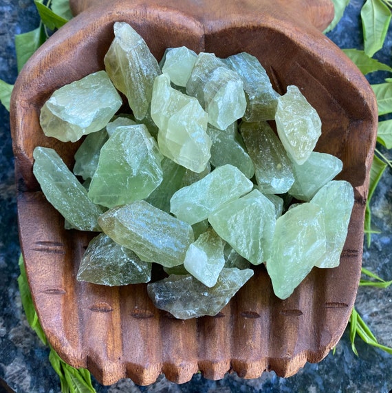 Green Calcite, Raw Green Calcite, Qty. 1