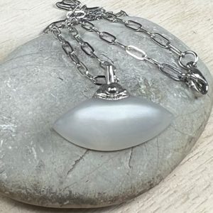 Shop Moonstone Pendants! MOONSTONE Necklace, Pendant, Palladium plated, with stainless steel chain, Precious, Spiritual Jewelry, Natural Grey Moonstone Gemstone | Natural genuine Moonstone pendants. Buy crystal jewelry, handmade handcrafted artisan jewelry for women.  Unique handmade gift ideas. #jewelry #beadedpendants #beadedjewelry #gift #shopping #handmadejewelry #fashion #style #product #pendants #affiliate #ad