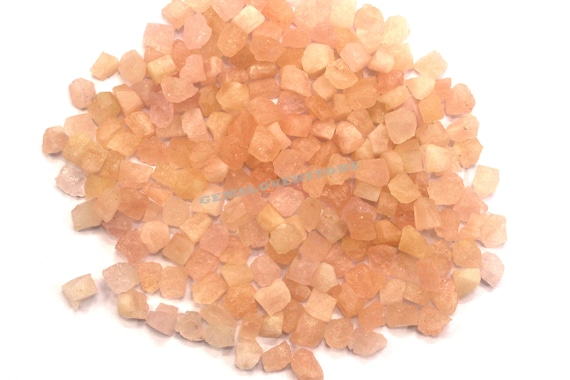 50 Pieces Natural Morganite,size 6-8 Mm Earth Mined Rough Stones,delicate Morganite Stone,crystals Gemstone Rough Healing Morganite Crystal