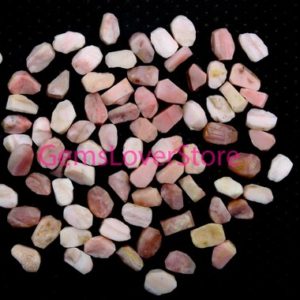 Shop Raw & Rough Opal Stones! 10 Pieces Raw Natural Crystals Size 14-16 Mm Natural Pink Opal Gemstone, Loose Rough Premium Pink Opal Unpolished Genuine Raw Making Jewelry | Natural genuine stones & crystals in various shapes & sizes. Buy raw cut, tumbled, or polished gemstones for making jewelry or crystal healing energy vibration raising reiki stones. #crystals #gemstones #crystalhealing #crystalsandgemstones #energyhealing #affiliate #ad