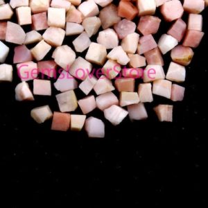 Shop Raw & Rough Opal Stones! 50 Pieces Natural Pink Opal Raw Size 2-4 MM Genuine Tiny Pink Raw Opal Gemstone Rough Making Pink Jewelry Raw Super Quality Opal Rough | Natural genuine stones & crystals in various shapes & sizes. Buy raw cut, tumbled, or polished gemstones for making jewelry or crystal healing energy vibration raising reiki stones. #crystals #gemstones #crystalhealing #crystalsandgemstones #energyhealing #affiliate #ad