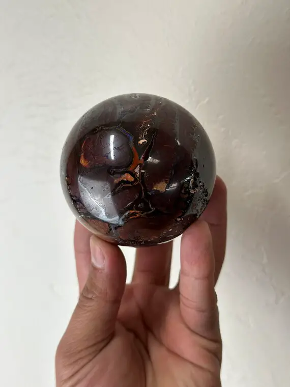 Koroit Boulder Opal Sphere (70mm) Australia