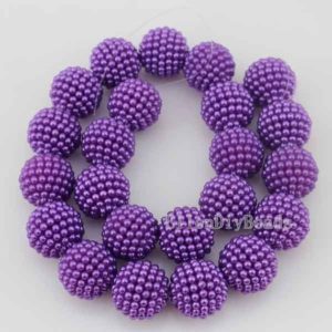 Shop Pearl Round Beads! 20mm Purple Round Beads, Pearl Shaped Beads, Plastic Acrylic Beads, Bubble Beads, Full Strand, Jewelry Making Gemstone Beads—23pcs—BR071 | Natural genuine round Pearl beads for beading and jewelry making.  #jewelry #beads #beadedjewelry #diyjewelry #jewelrymaking #beadstore #beading #affiliate #ad