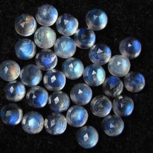 Shop Rainbow Moonstone Cabochons! 10 Pcs 5mm Rainbow Moonstone Rose Cut Cabochon Round – Rainbow Moonstone Round Rosecut cabochon – Rainbow moonstone rosecut Round Cabochon | Natural genuine stones & crystals in various shapes & sizes. Buy raw cut, tumbled, or polished gemstones for making jewelry or crystal healing energy vibration raising reiki stones. #crystals #gemstones #crystalhealing #crystalsandgemstones #energyhealing #affiliate #ad