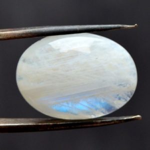 Shop Rainbow Moonstone Cabochons! Rainbow Moonstone Oval Cabochon (20mm x 15mm x 5mm) 12cts – Oval Gemstone – Blue Moonstone Crystal – Loose Moonstone | Natural genuine stones & crystals in various shapes & sizes. Buy raw cut, tumbled, or polished gemstones for making jewelry or crystal healing energy vibration raising reiki stones. #crystals #gemstones #crystalhealing #crystalsandgemstones #energyhealing #affiliate #ad