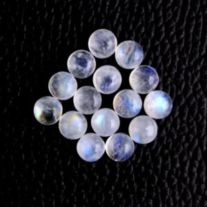 Shop Rainbow Moonstone Round Beads! Good Quality 2 Pieces Natural Rainbow Moonstone Cabochons,Smooth Round Shape, 6 MM, Moonstone Gemstone,Making Jewelry, Wholesale Price | Natural genuine round Rainbow Moonstone beads for beading and jewelry making.  #jewelry #beads #beadedjewelry #diyjewelry #jewelrymaking #beadstore #beading #affiliate #ad
