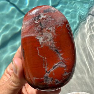 Shop Red Jasper Shapes! XL red jasper palmstone, courage , strength, protection | Natural genuine stones & crystals in various shapes & sizes. Buy raw cut, tumbled, or polished gemstones for making jewelry or crystal healing energy vibration raising reiki stones. #crystals #gemstones #crystalhealing #crystalsandgemstones #energyhealing #affiliate #ad