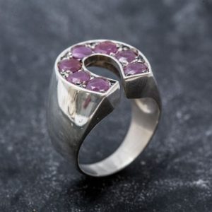 Shop Ruby Rings! Natural Ruby Ring, Ruby Ring, Vintage Rings, July Birthstone, Big Ruby Ring, Solid Silver, Lucky Charm Ring, July Ring, Statement Ring, Ruby | Natural genuine Ruby rings, simple unique handcrafted gemstone rings. #rings #jewelry #shopping #gift #handmade #fashion #style #affiliate #ad