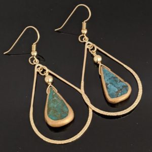 Shop Turquoise Earrings! Gold-filled and Turquoise Earrings | Natural genuine Turquoise earrings. Buy crystal jewelry, handmade handcrafted artisan jewelry for women.  Unique handmade gift ideas. #jewelry #beadedearrings #beadedjewelry #gift #shopping #handmadejewelry #fashion #style #product #earrings #affiliate #ad