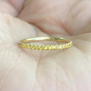 Yellow Sapphire Rings