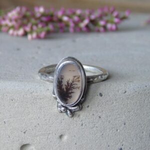 Dendritic Agate Rings Dendritic Agate Rings