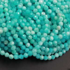 Amazonite Faceted Beads