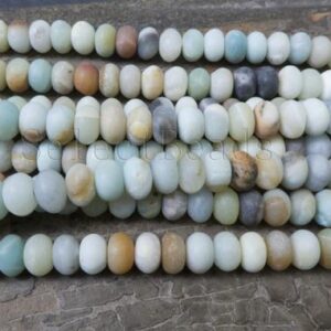 Amazonite Rondelle Beads