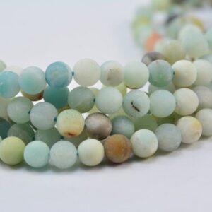 Amazonite Round Beads