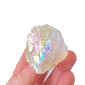 Raw Angel Aura Quartz Crystals Raw Angel Aura Quartz Crystals