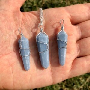 Angelite Pendants