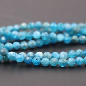 Apatite Faceted Beads