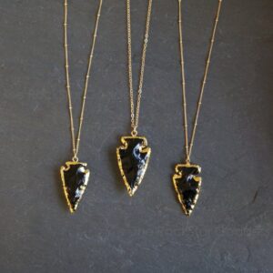 Golden Obsidian Necklaces Golden Obsidian Necklaces