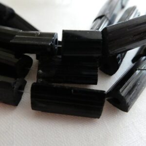 Black Tourmaline Bead Shapes