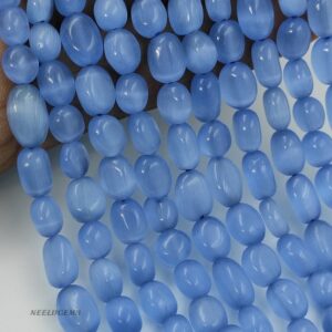 Blue Calcite Bead Shapes