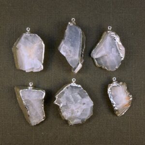 Blue Calcite Pendants Blue Calcite Pendants
