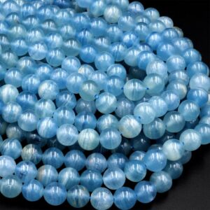 Blue Calcite Beads