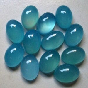 Blue Chalcedony Cabochons Blue Chalcedony Cabochons
