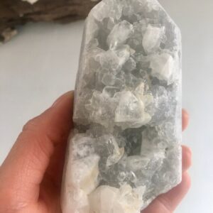 Raw Blue Chalcedony Crystals Raw Blue Chalcedony Crystals