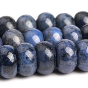 Dumortierite Rondelle Beads