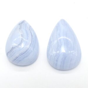 Blue Lace Agate Cabochons