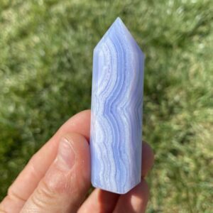 Blue Lace Agate Points & Wands