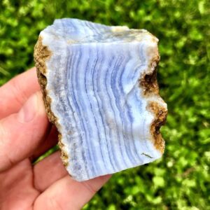 Blue Lace Agate Crystals & Stones