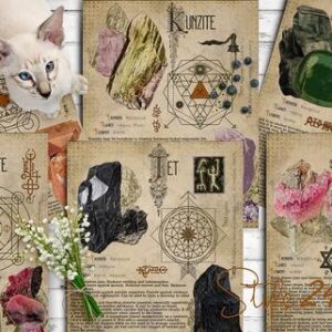 Printable Crystal Cards