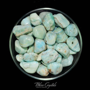 Tumbled Blue Calcite Stones